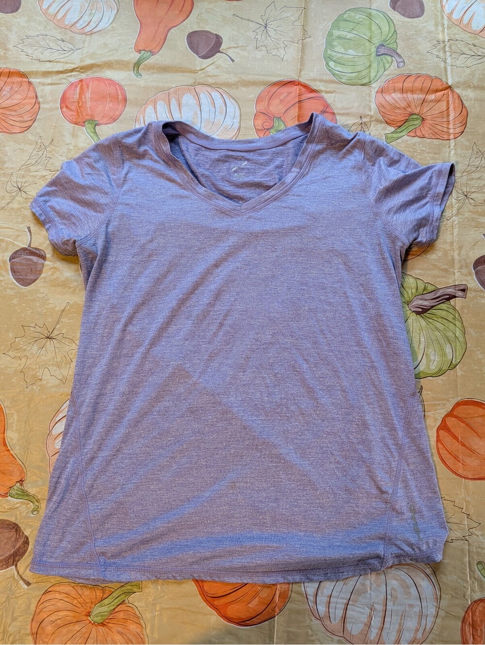 HEAD Lilac Purple Athletic Sweat-Repellent Top – Size Large